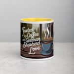 Fueled by Coffee and German Shepherd Love Mug - Image 19