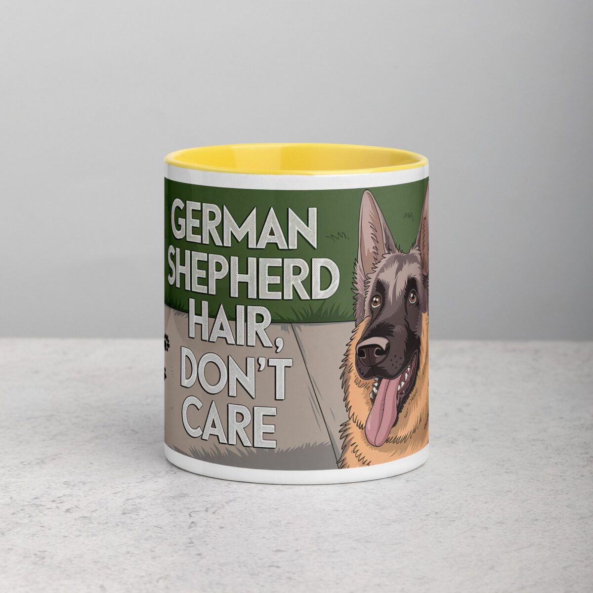 German Shepherd Hair, Don’t Care Coffee Mug - Image 19
