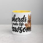 Shepherds Make Life Pawsome Coffee Mug - Image 19