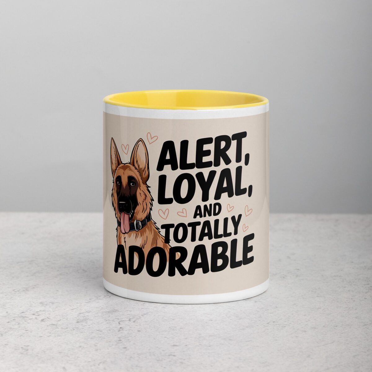 Loyal & Totally Adorable German Shepherd Coffee Mug - Image 19