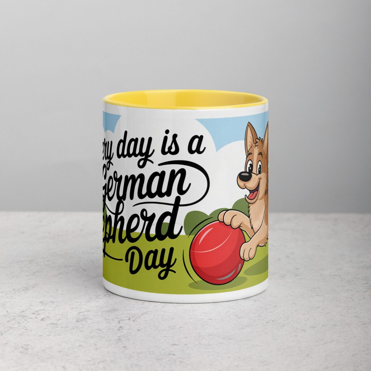 Every Day Is a German Shepherd Day Coffee Mug & Tea Cup - Image 19