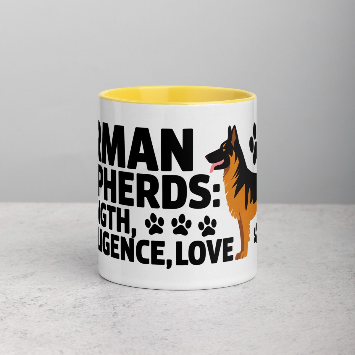 German Shepherds: Strength, Intelligence, Love Mug - Image 19