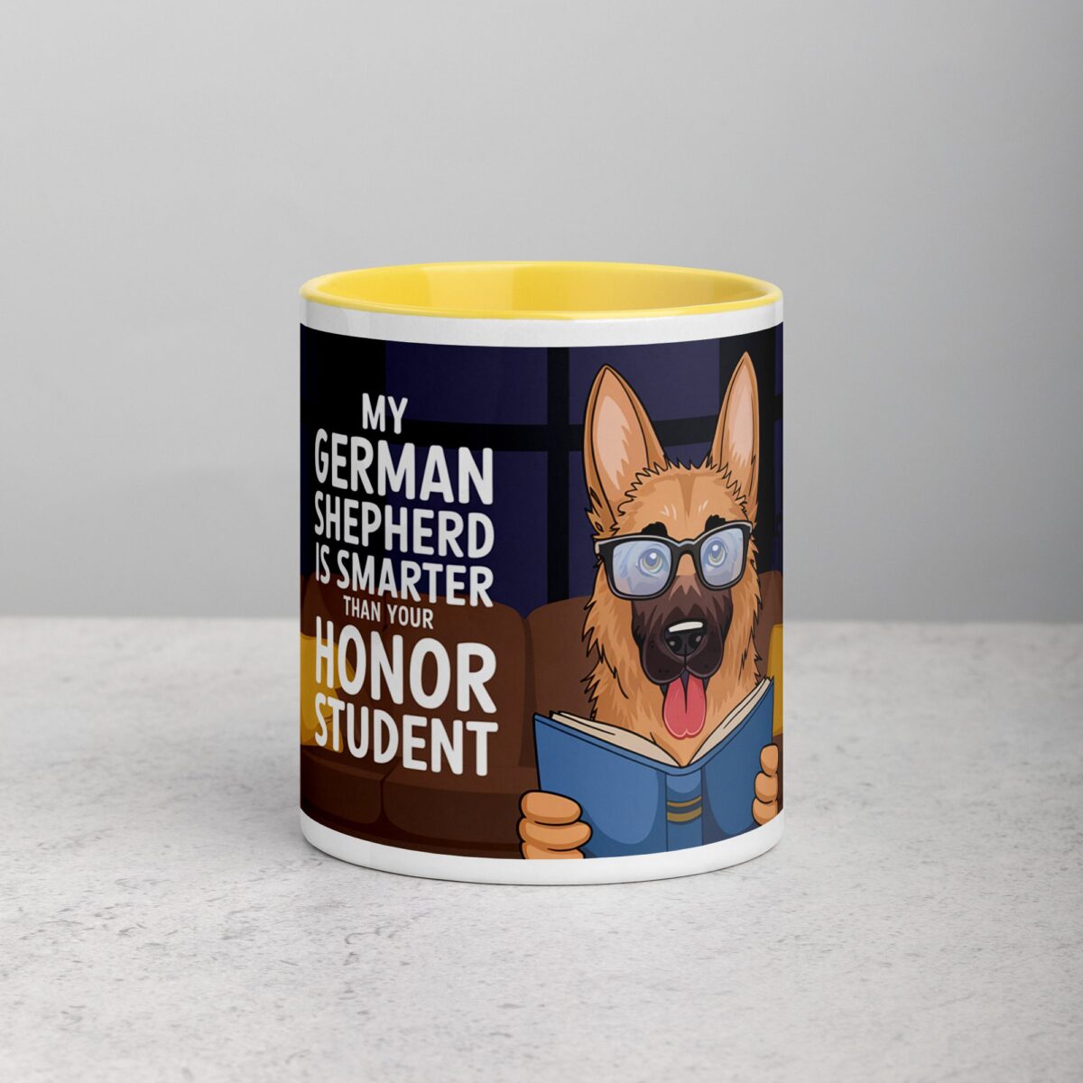 My German Shepherd Is Smarter Than Your Student Mug - Image 19