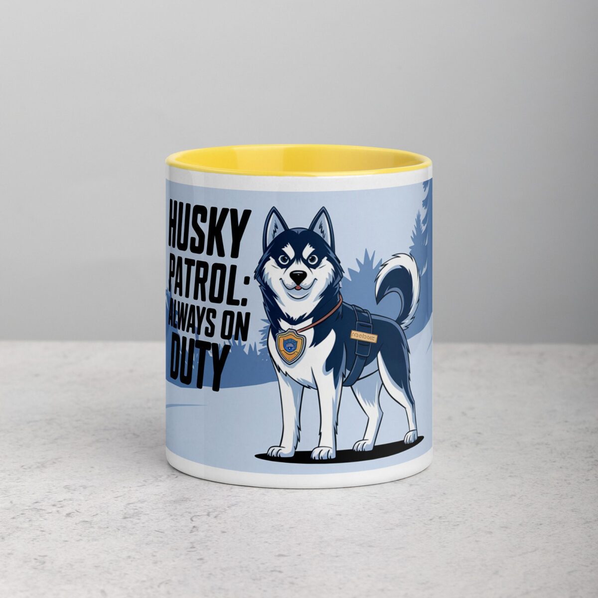 Husky Patrol: Always on Duty Coffee Mug - Image 19