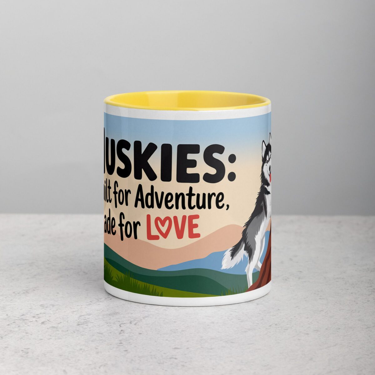 Huskies: Built for Adventure, Made for Love Mug - Image 19