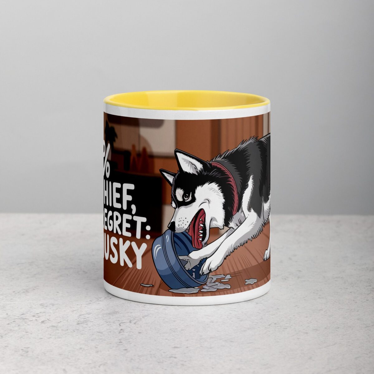 100% Mischief, 0% Regret: My Husky Coffee Mug - Image 19
