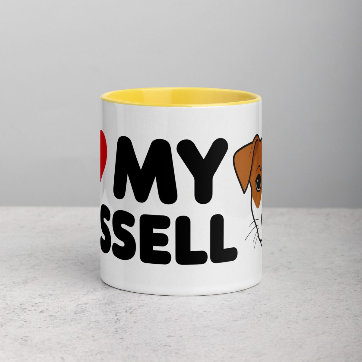 I ❤️ My Jack Russell Coffee Mug & Tea Cup - Image 19