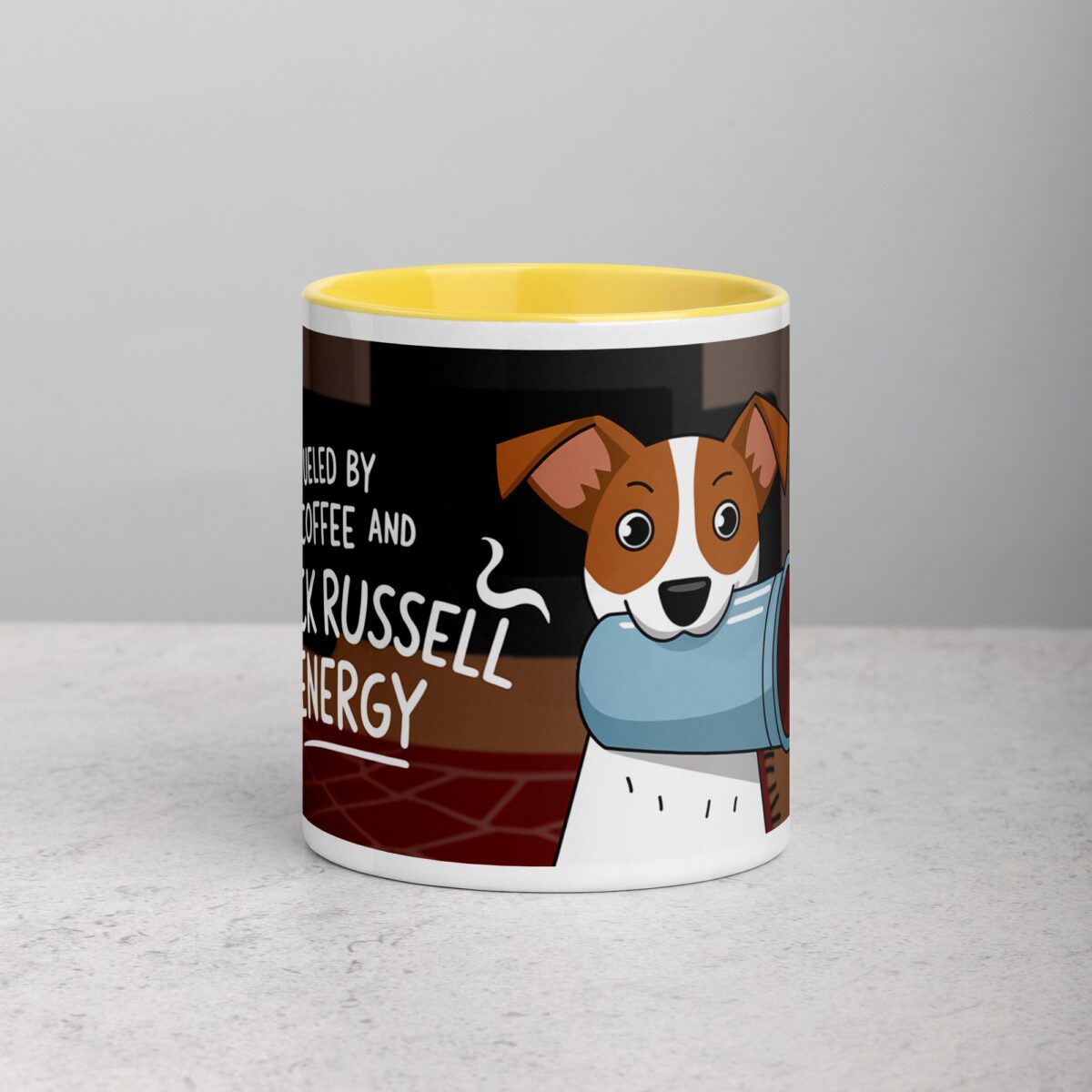 Fueled by Coffee and Jack Russell Energy Mug - Image 19