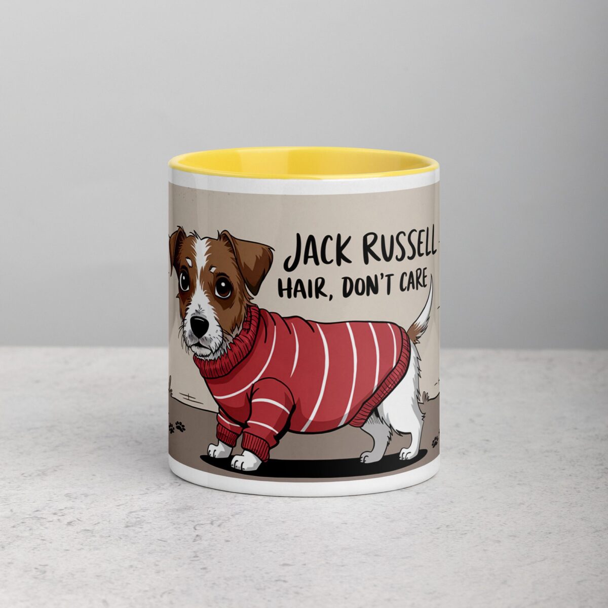 Jack Russell Hair, Don’t Care Coffee Mug - Image 19