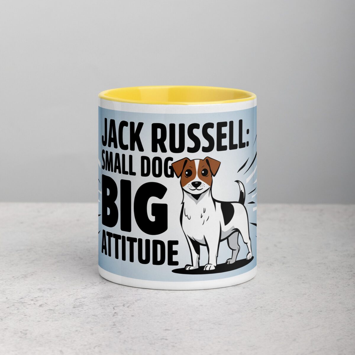 Jack Russell: Small Dog, Big Attitude Coffee Mug - Image 19