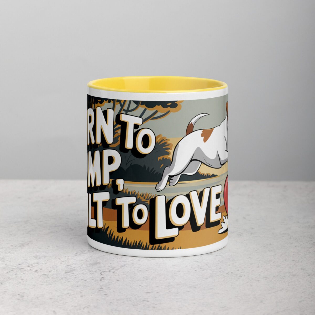 Born to Jump, Built to Love Jack Russell Mug - Image 19