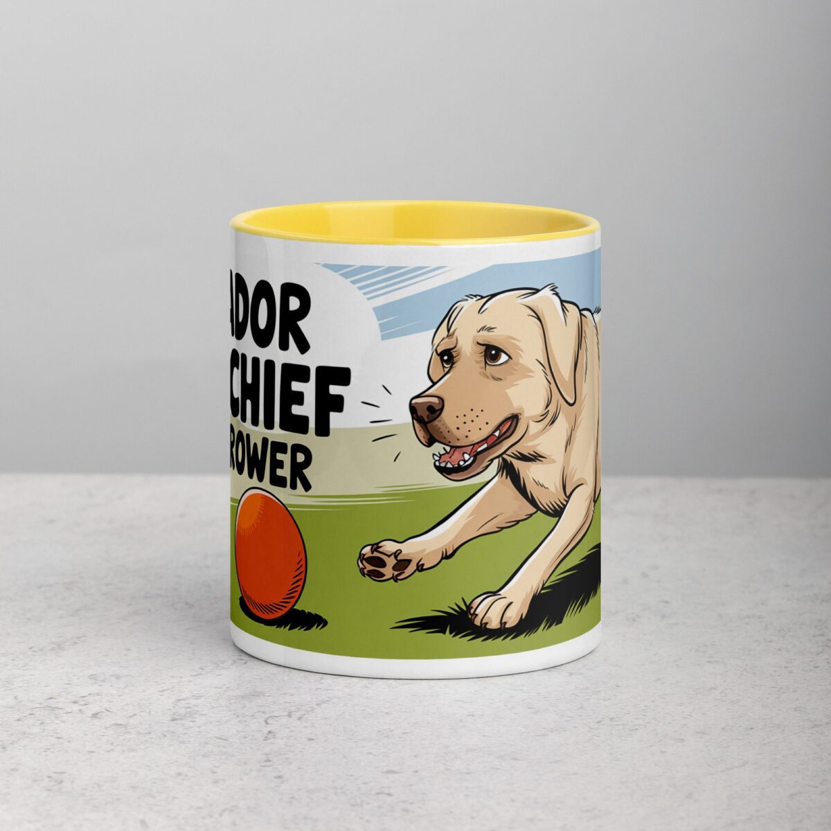 Labrador Dad: Chief Ball Thrower Coffee Mug - Image 19