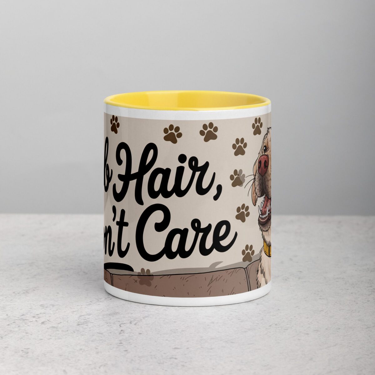 Lab Hair, Don’t Care Labrador Coffee Mug - Image 19