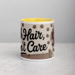 Lab Hair, Don’t Care Labrador Coffee Mug - Image 19