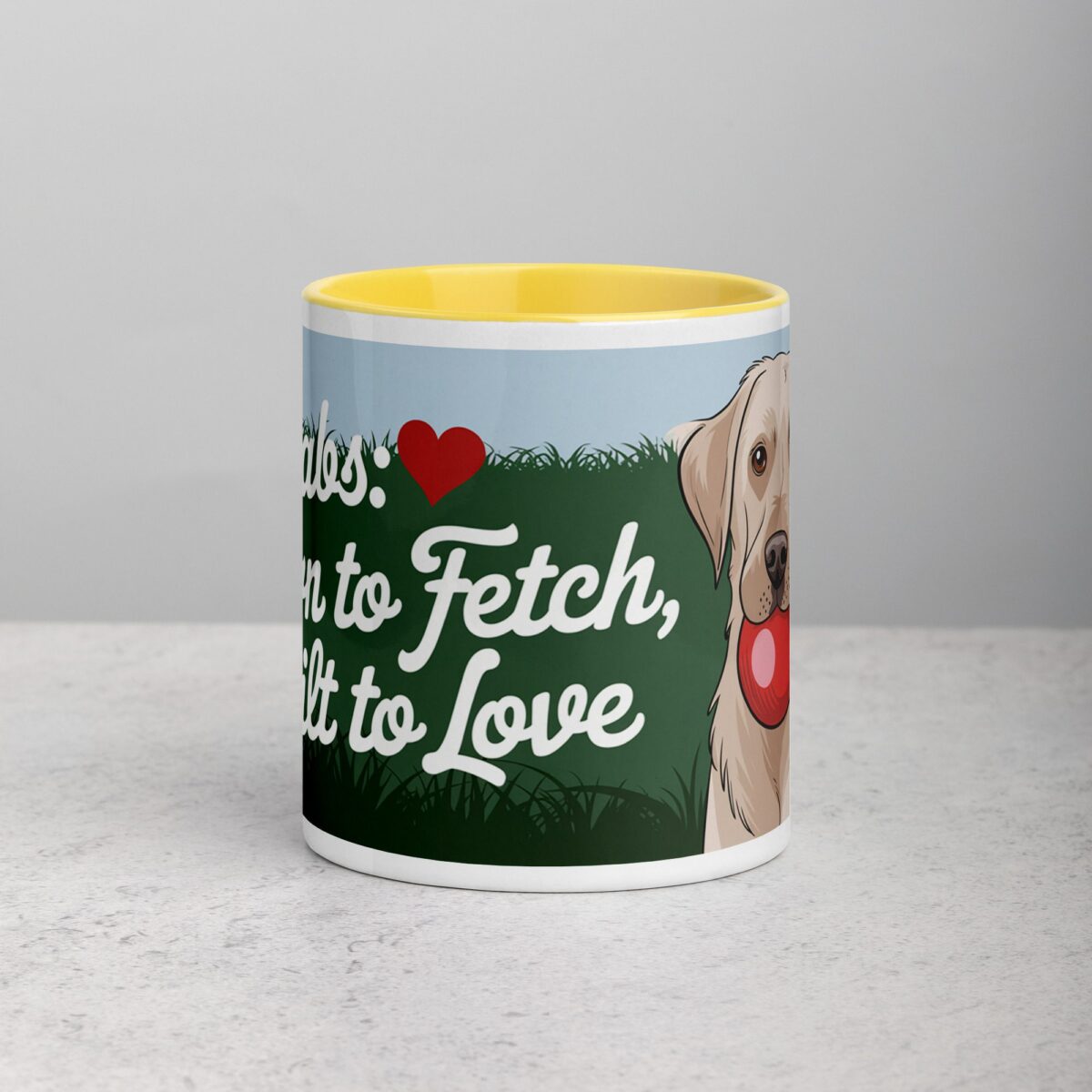 Labs: Born to Fetch, Built to Love Coffee Mug - Image 19