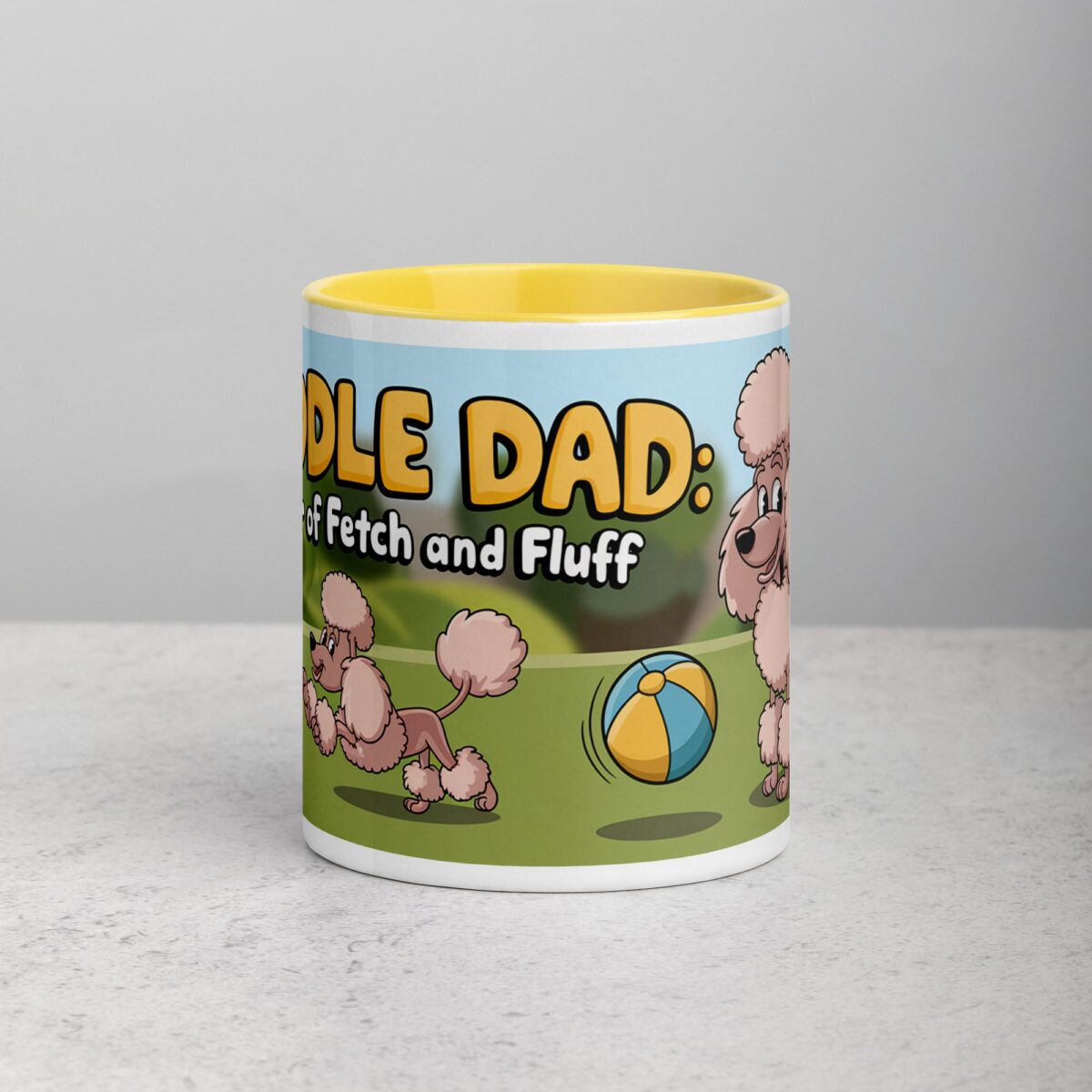 Poodle Dad: Master of Fetch and Fluff Coffee Mug - Image 19