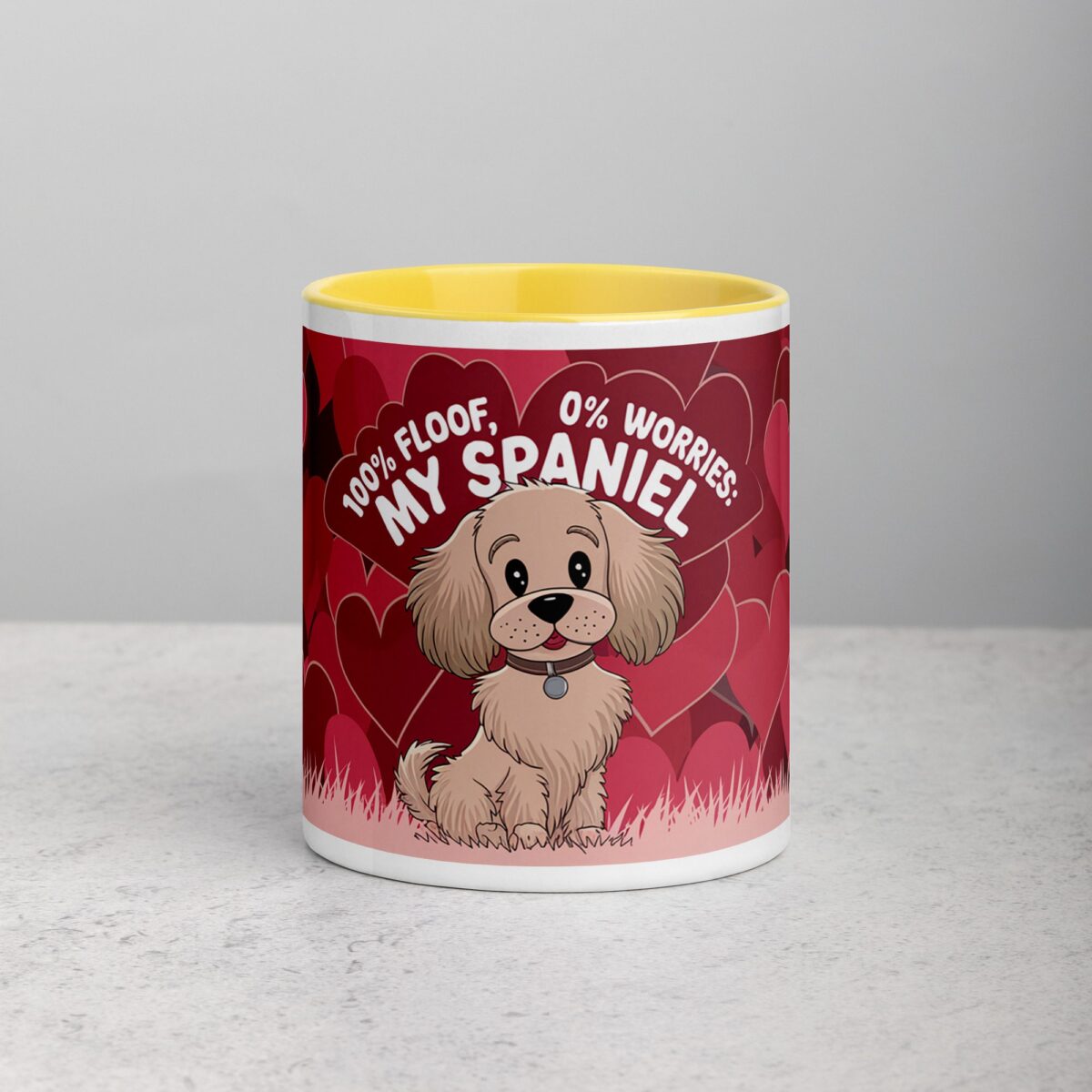 100% Floof, 0% Worries: My Spaniel Coffee Mug - Image 19