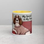 My Spaniel Is My Therapist Coffee Mug - Image 19