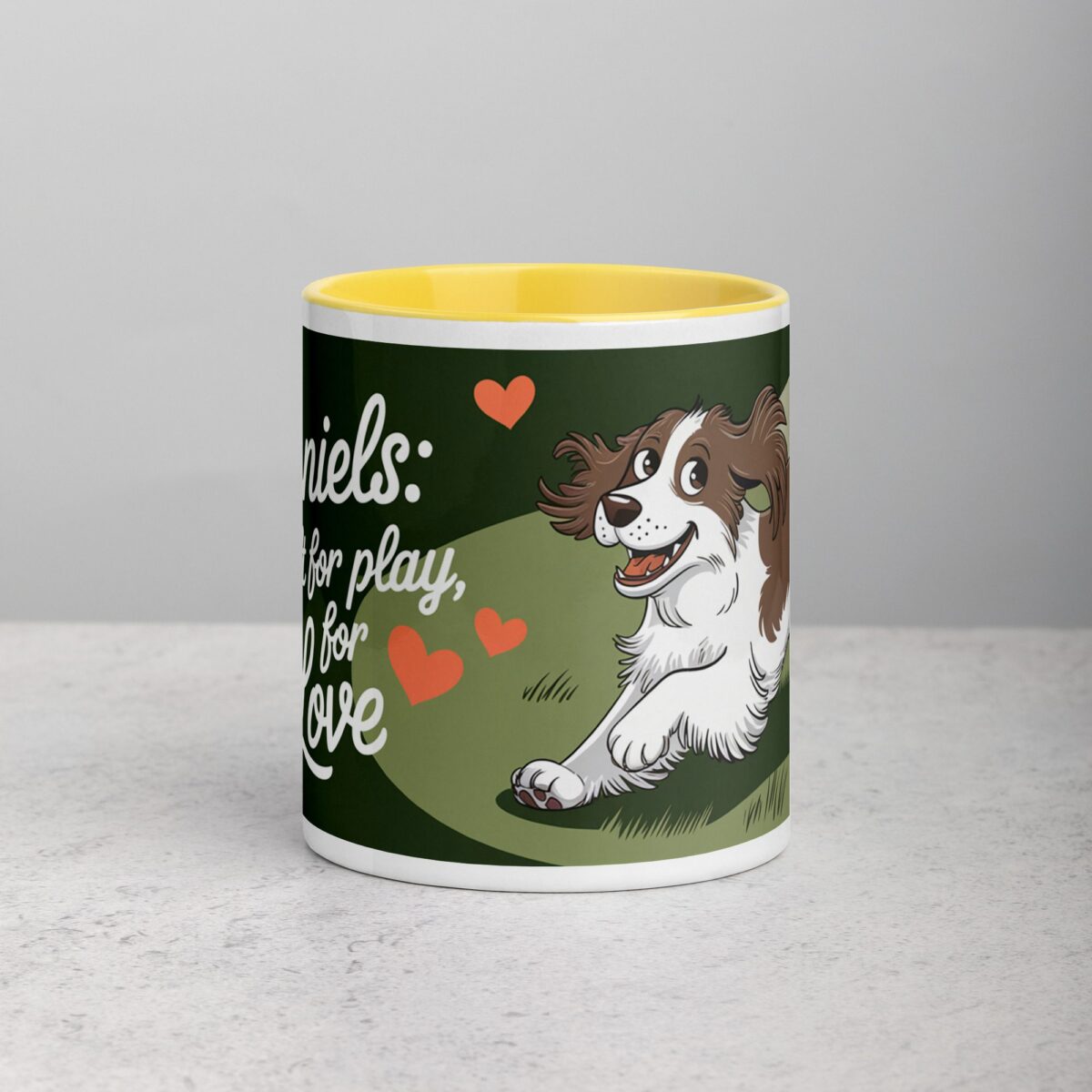 Spaniels: Built for Play, Made for Love Coffee Mug - Image 19