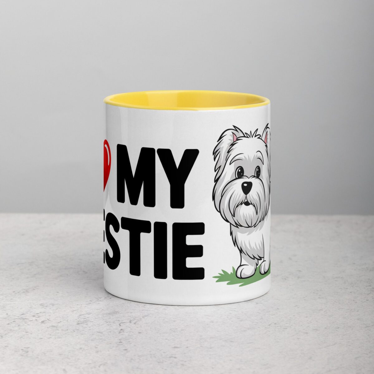 I ❤️ My Westie Coffee Mug & Tea Cup - Image 19