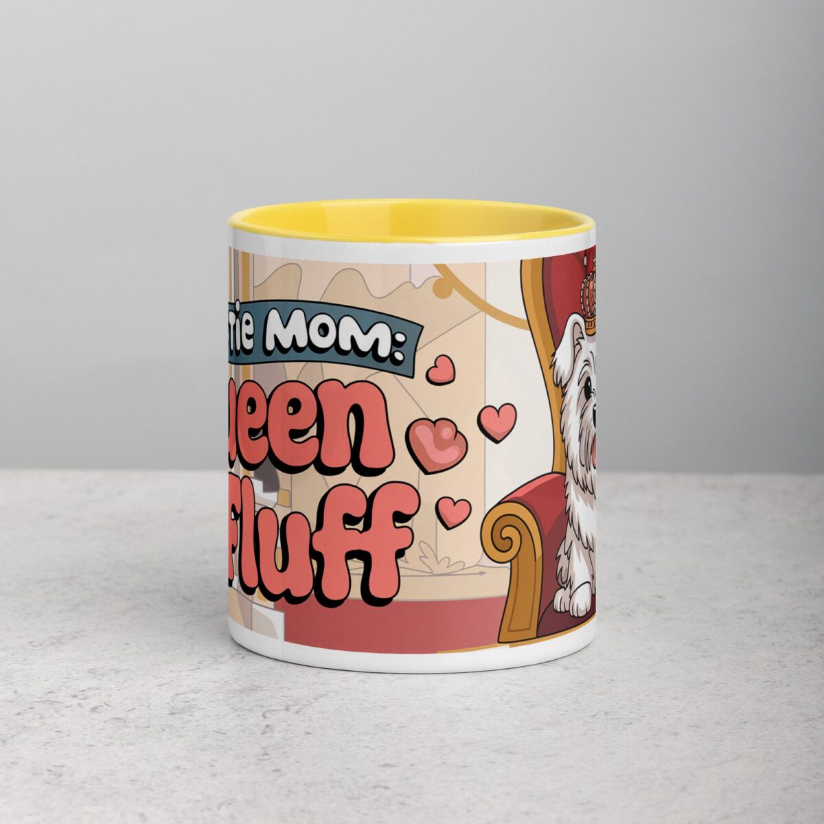 Westie Mom: Queen of Fluff Coffee Mug - Image 19