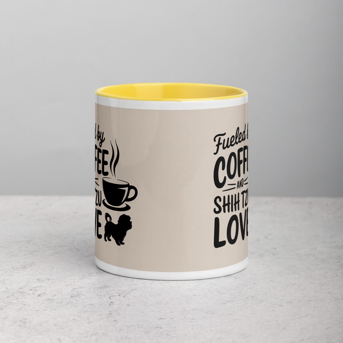 Fueled by Coffee and Shih Tzu Love Mug - Image 19