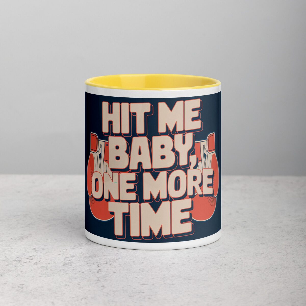 Hit Me Baby, One More Time Boxing Mug - Image 19