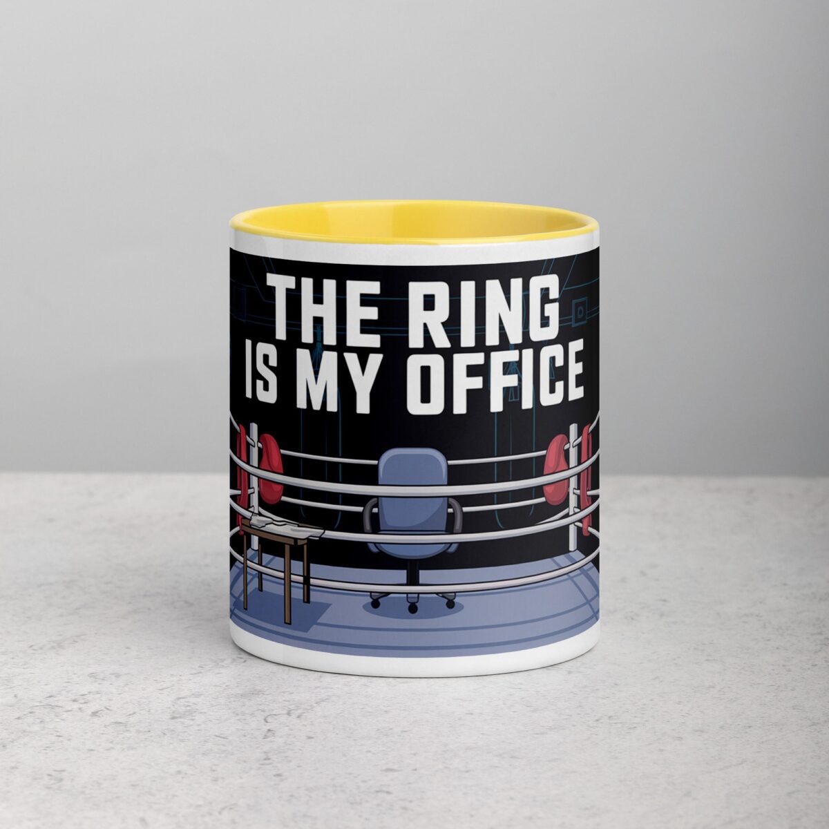 The Ring is My Office Boxing Mug - Image 19