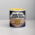 Iron Fists, Golden Heart Boxing Mug - Image 19