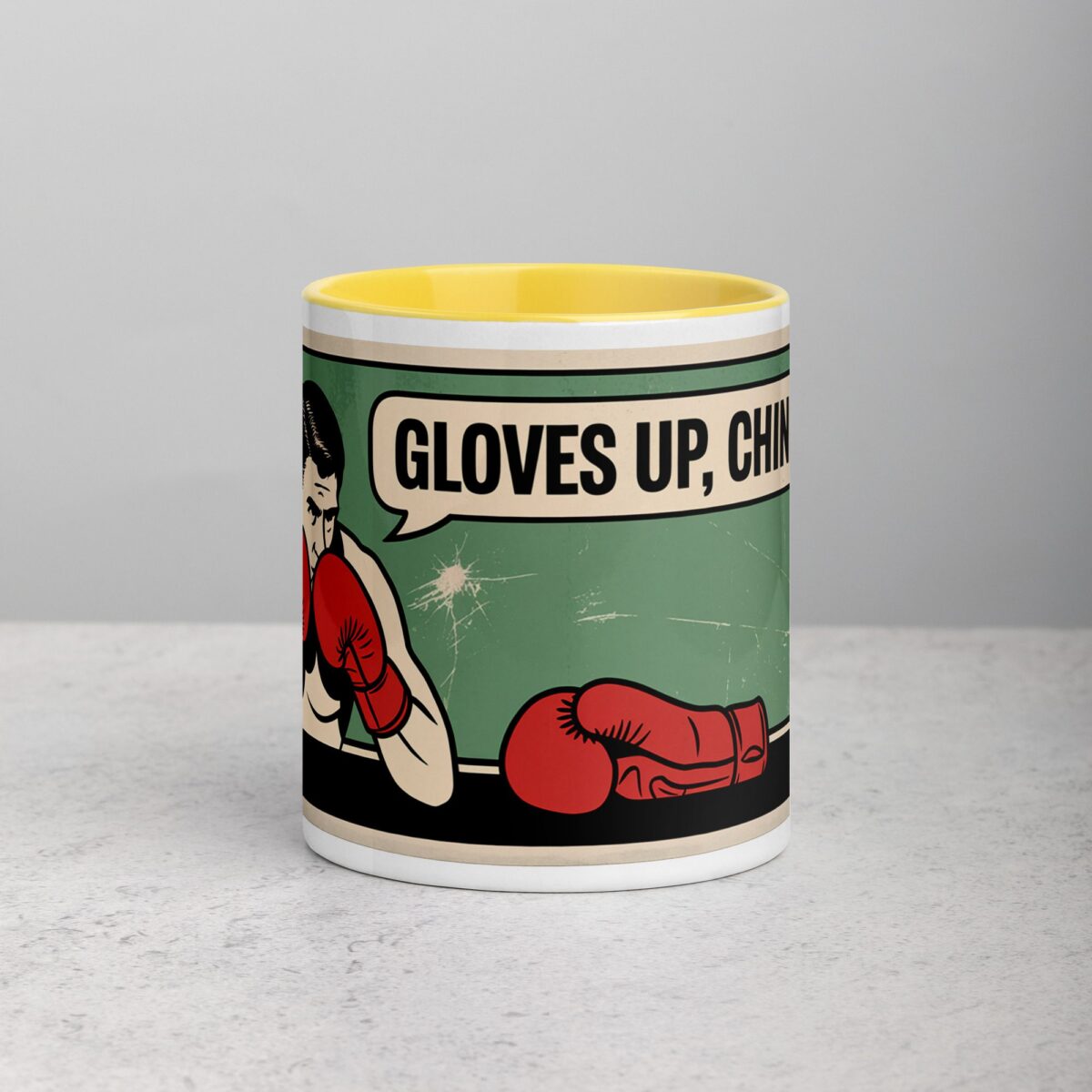 Gloves Up, Chin Down Boxing Mug - Image 19