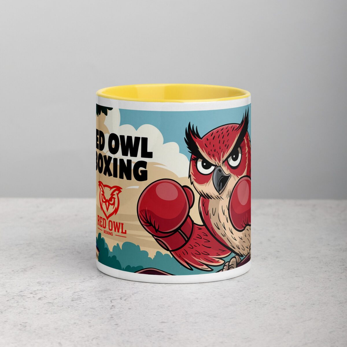 Red Owl Boxing Limited Edition Coffee Mug - Image 19