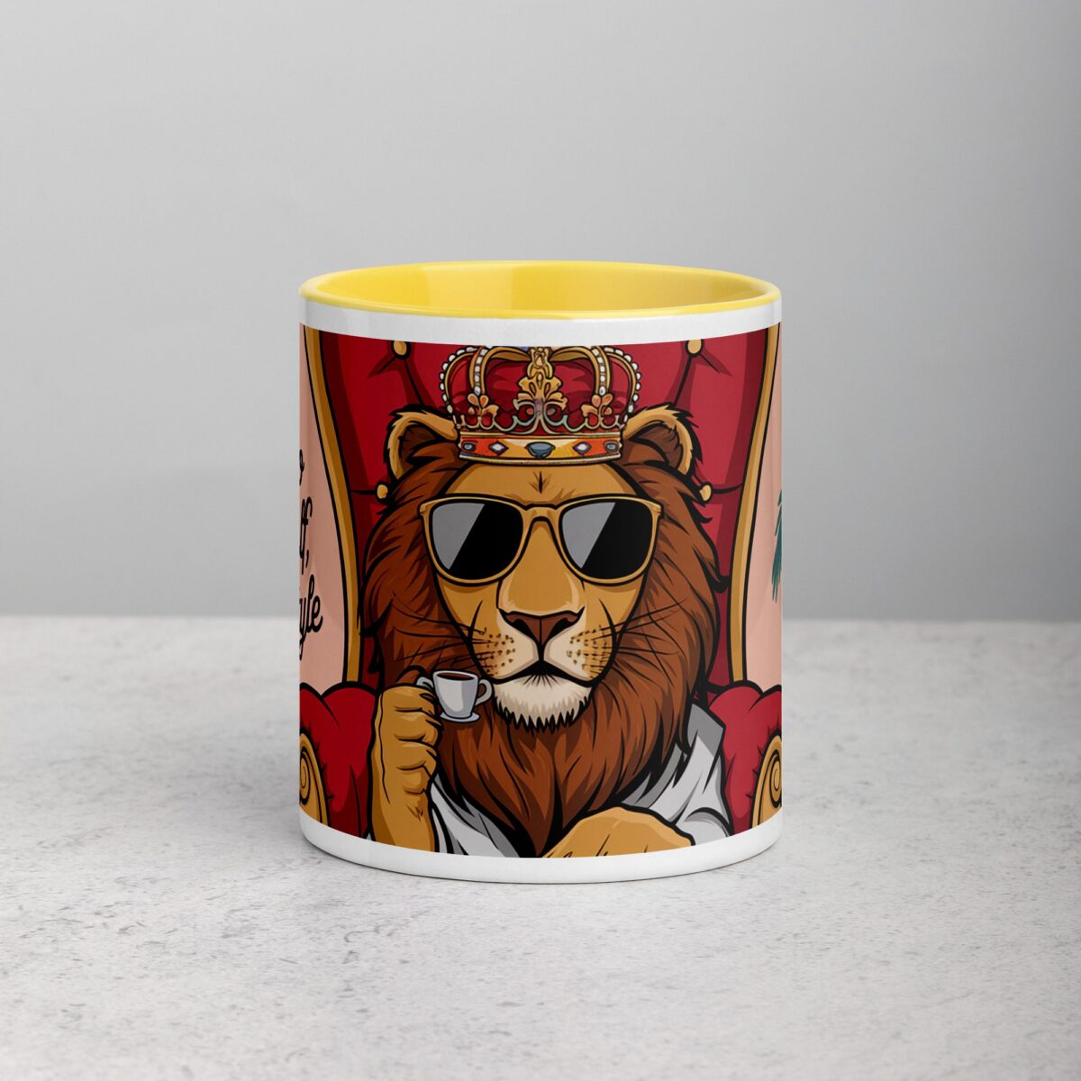 Espresso Yourself, King Style Lion Coffee Mug - Image 19