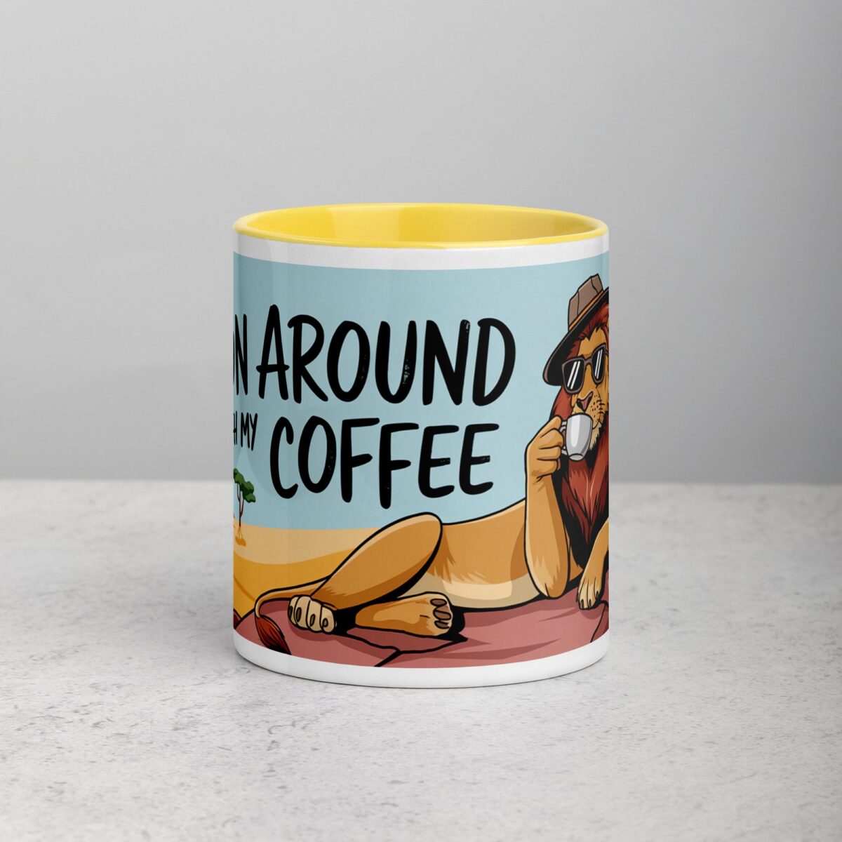 Lion Around with My Coffee Mug - Image 19