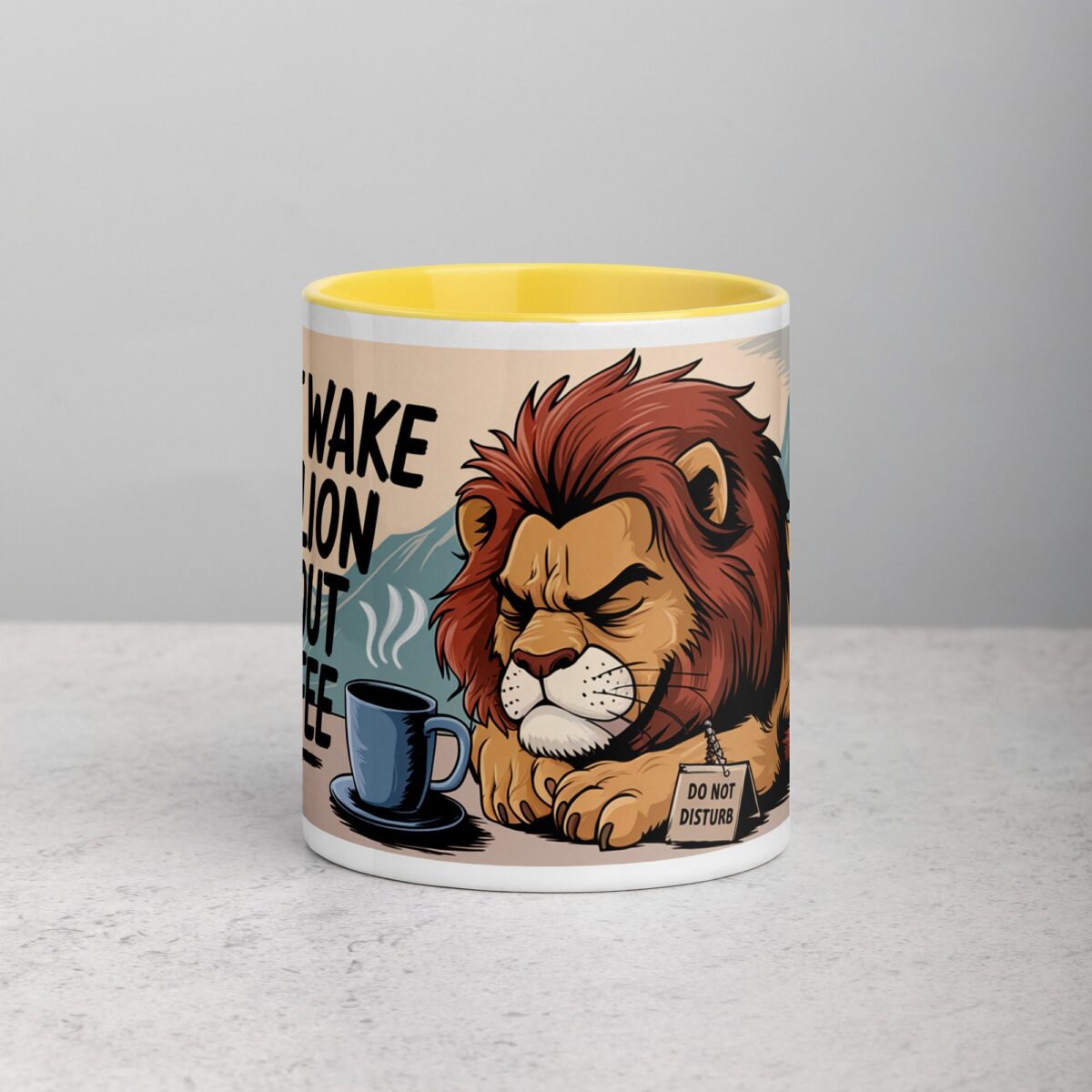 Don’t Wake the Lion Without Coffee Mug - Image 19