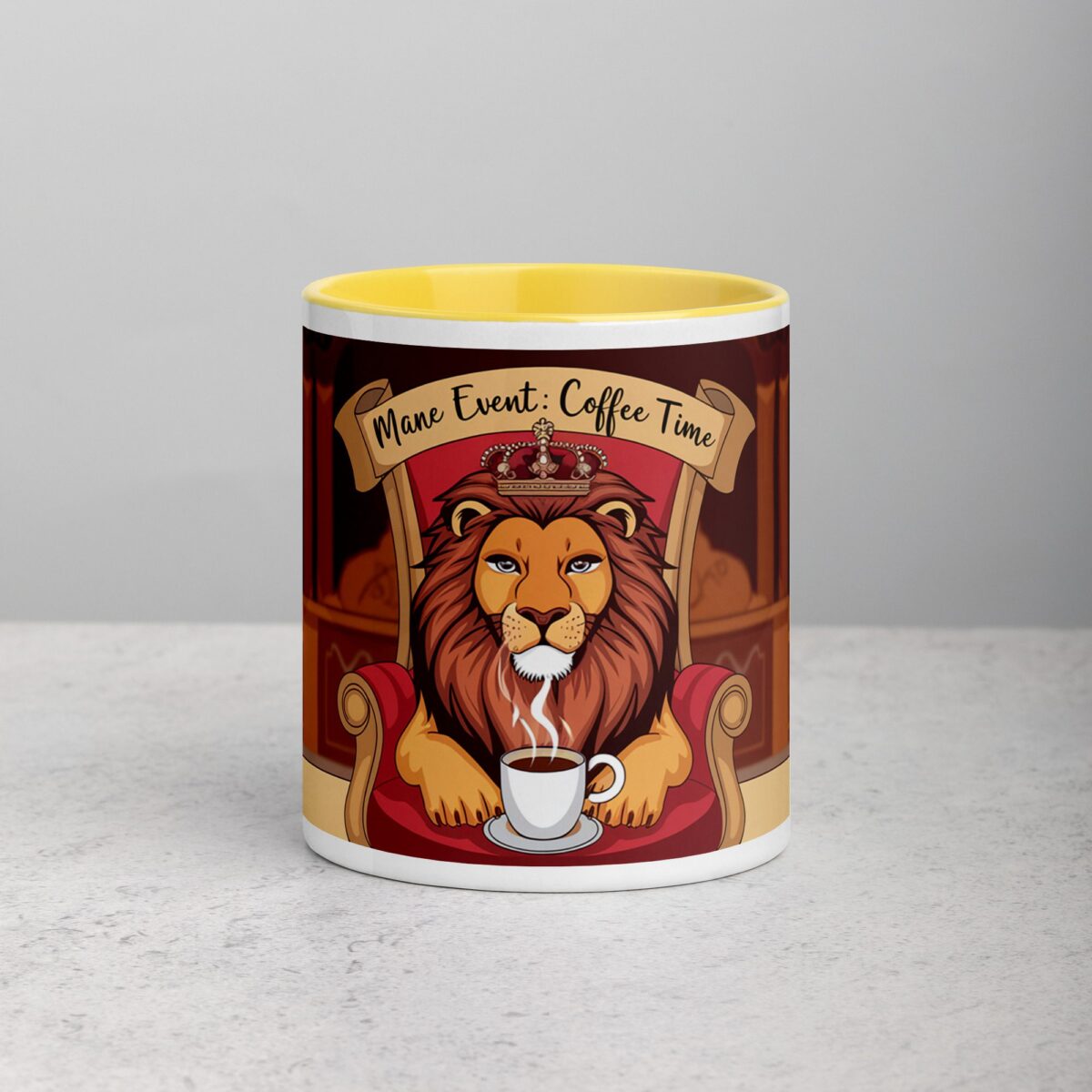 Mane Event: Coffee Time Lion Mug - Image 19