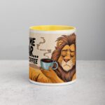 Hear Me Roar... After Coffee Lion Mug - Image 19