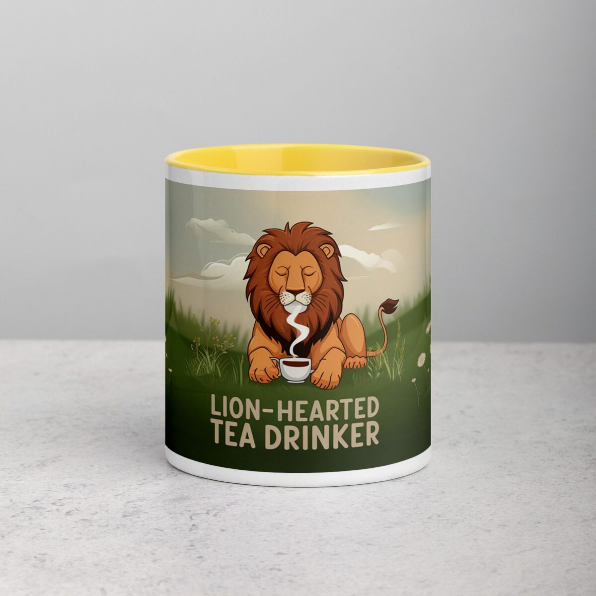 Lion-Hearted Tea Drinker Cup - Image 19