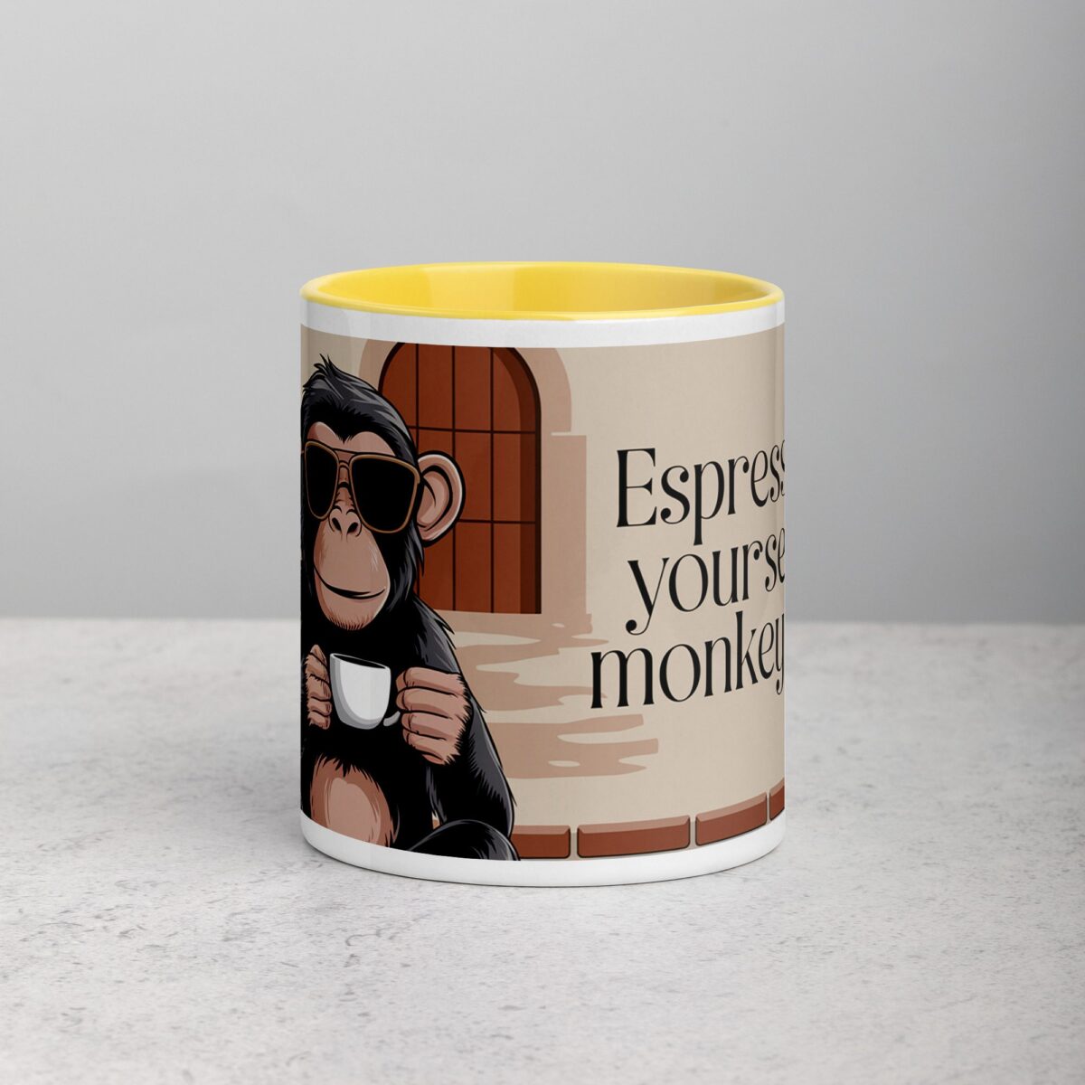 Espresso Yourself, Monkey Style Coffee Mug - Image 19