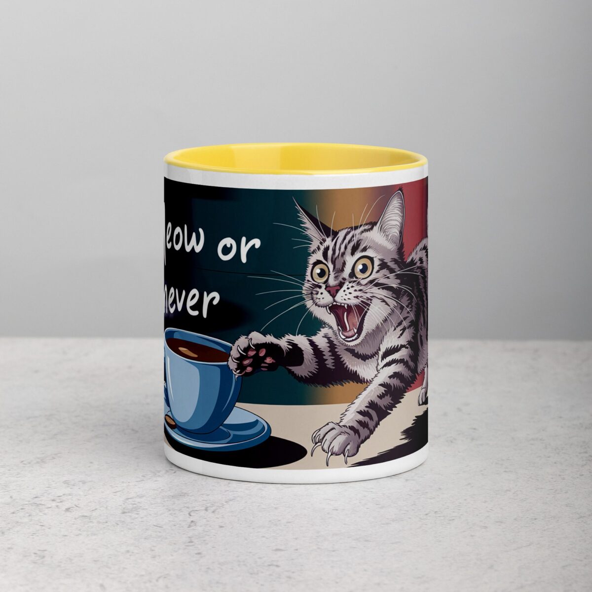 Meow or Never Coffee Mug & Tea Cup - Image 19