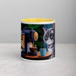 No Talkie Before Coffee Cat Mug - Image 19