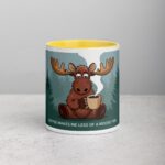 Coffee Makes Me Less of a Moose-ter Mug - Image 19