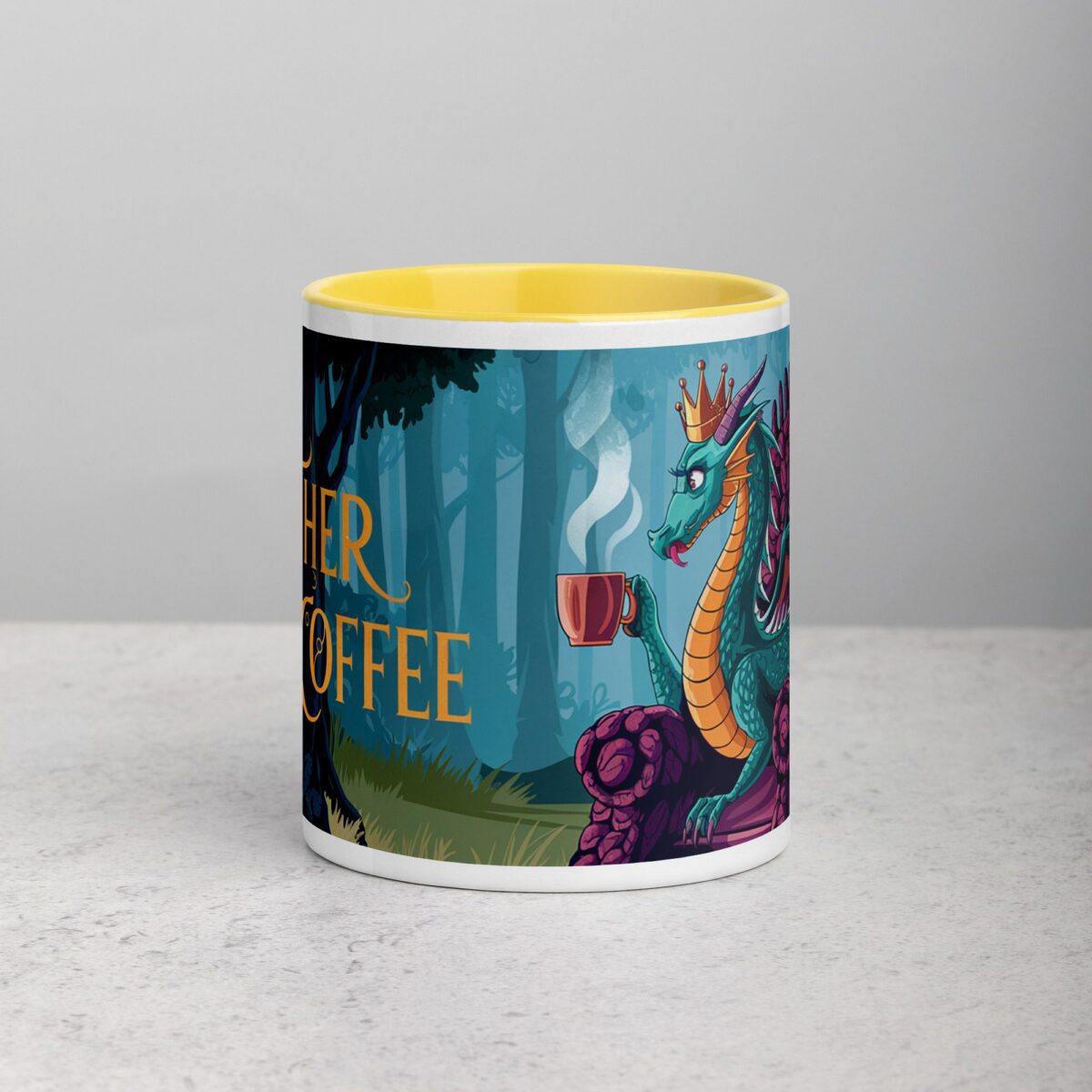 Mother of Coffee Dragon Mug - Image 19