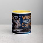 Whoo Needs Sleep When There's Coffee? Owl Mug - Image 19