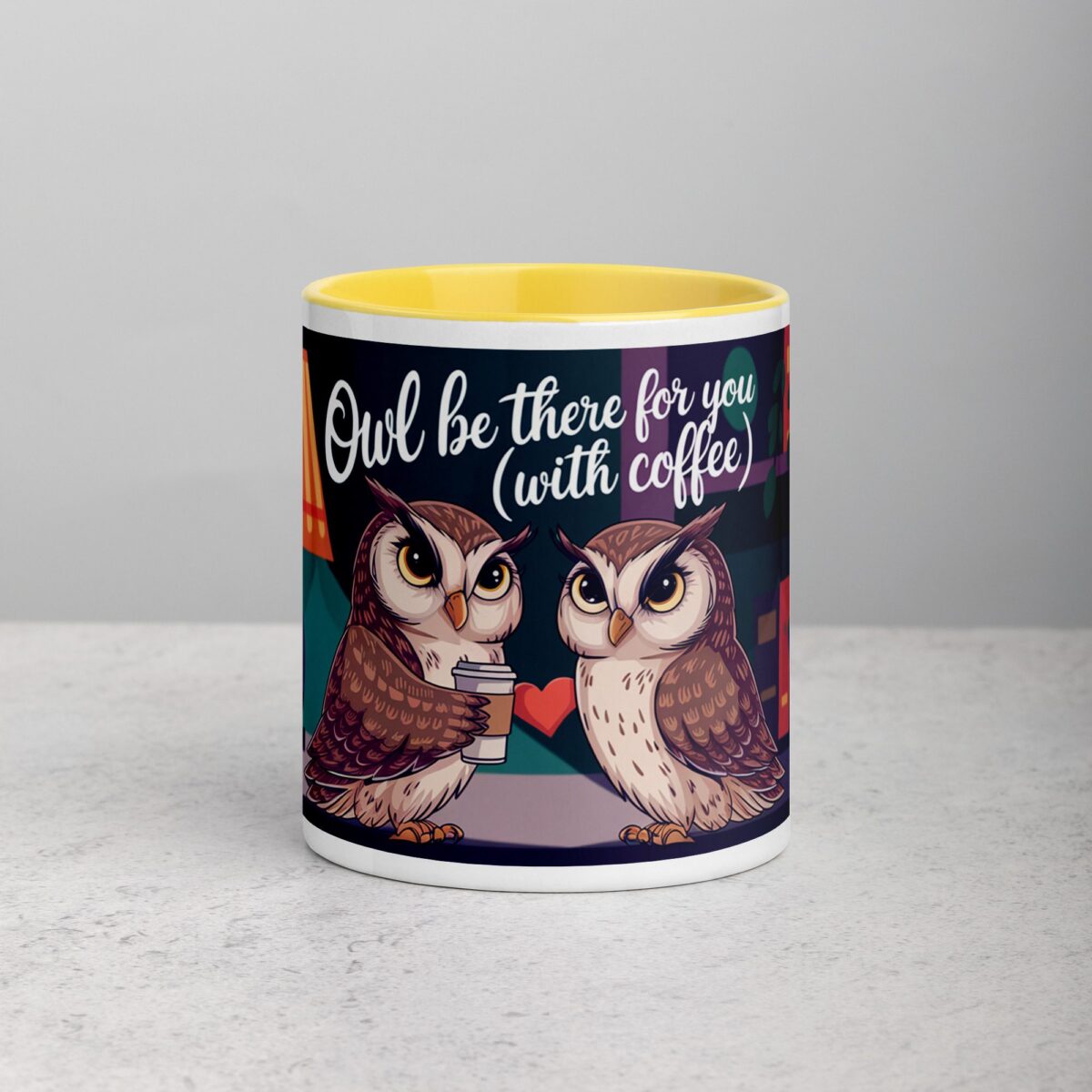 Owl Be There for You (With Coffee) Mug - Image 19