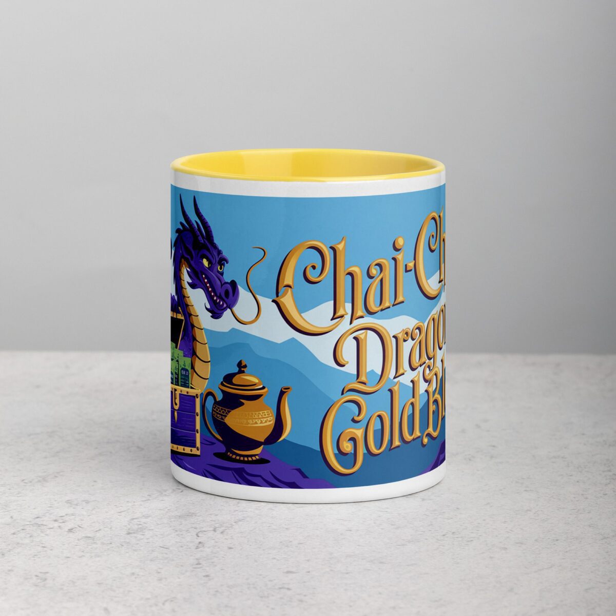 Chai-Ching: Dragon’s Gold Blend Mug - Image 19