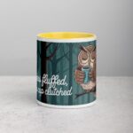 Feathers Fluffed, Coffee Cup Clutched Owl Mug - Image 19