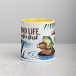 Pond Life, Coffee First Mug - Image 19