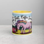 Horn First, Coffee Second Unicorn Mug - Image 19