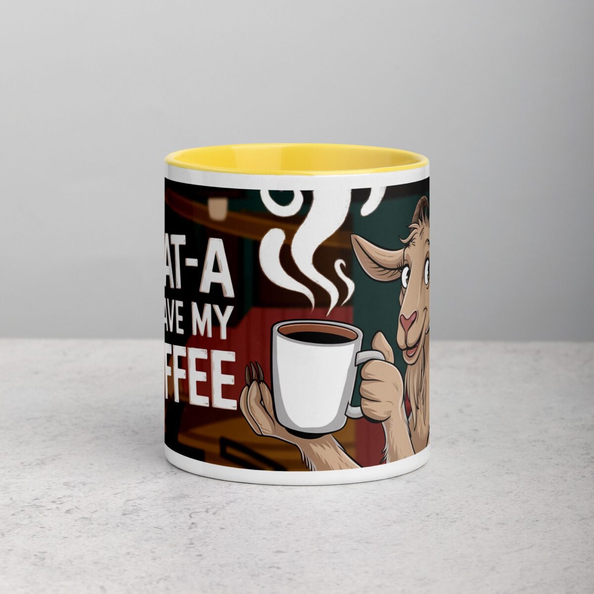 Goat-a Have My Coffee Mug - Image 19