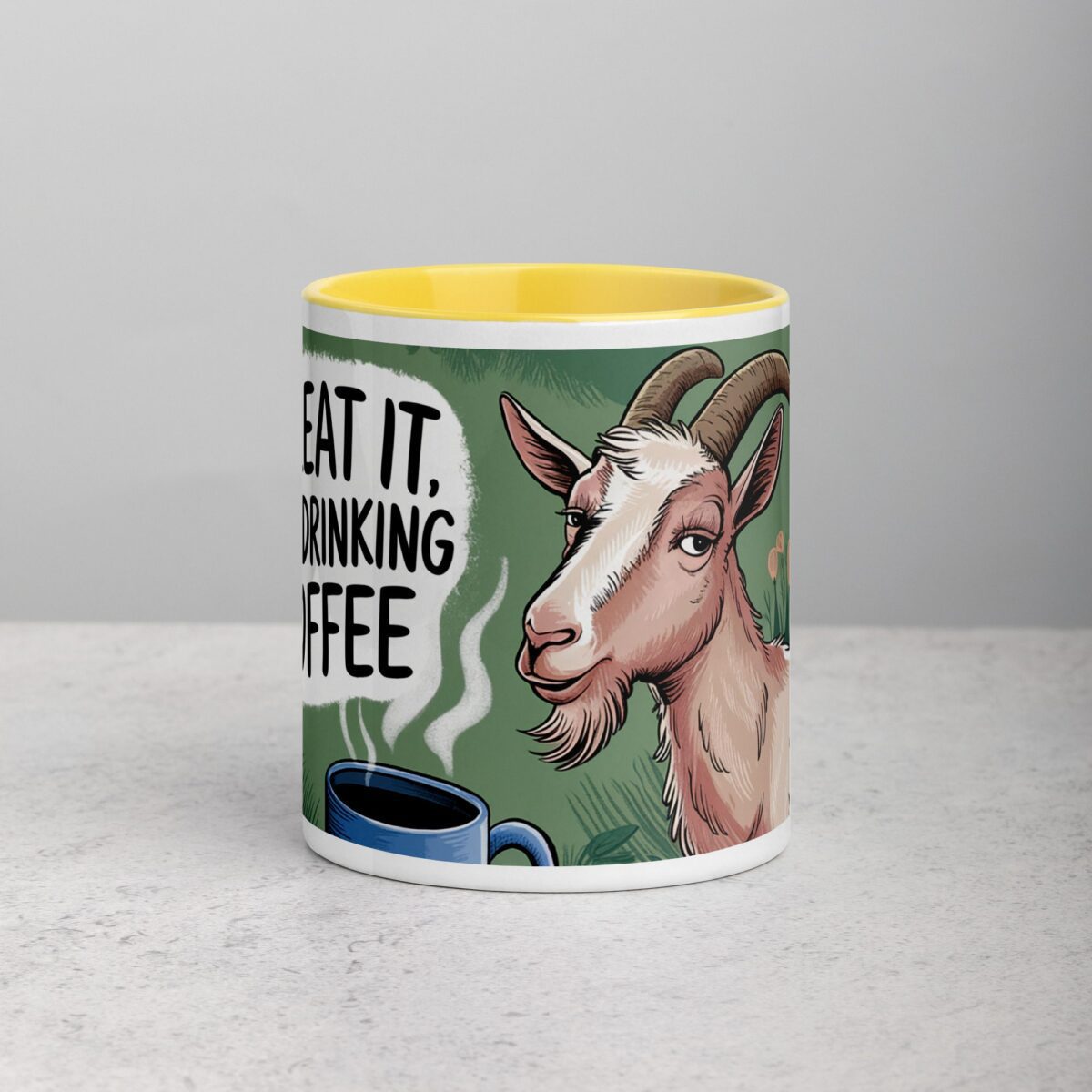 Bleat It, I’m Drinking Coffee Goat Mug - Image 19